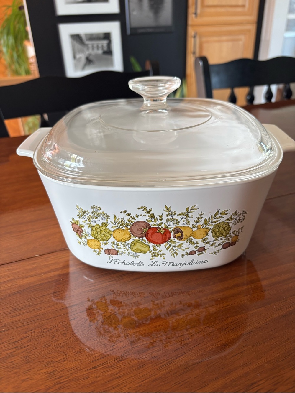 Vintage CorningWare Spice of Life Casserole /Pyrex Lid ✨ A-3-B, 3 l